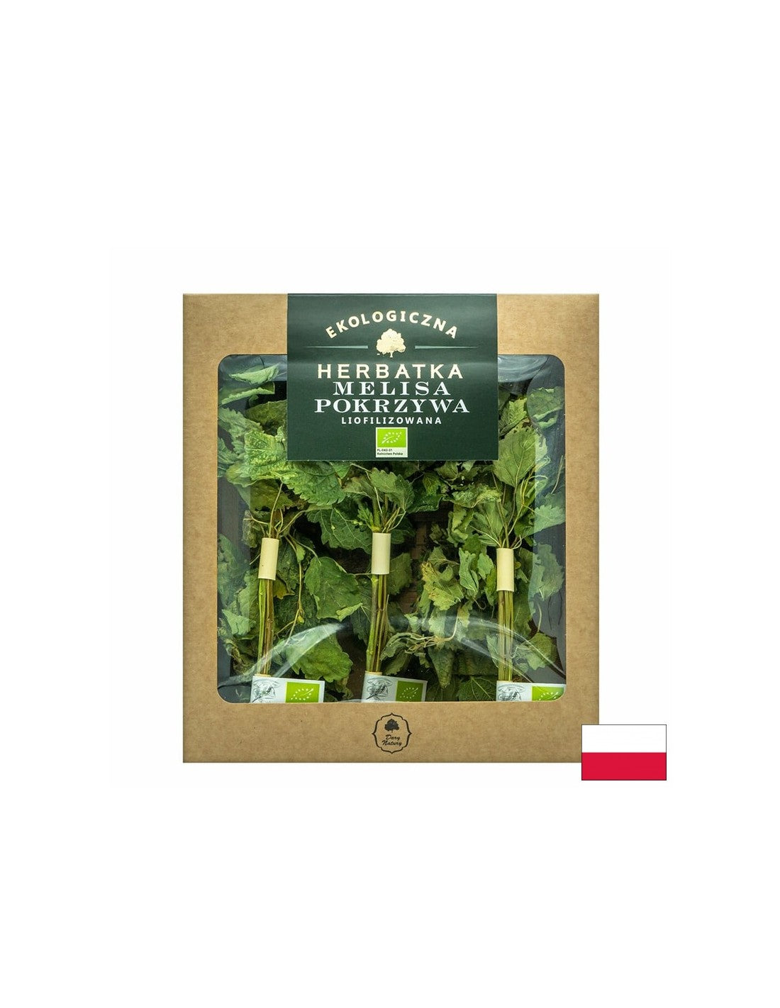 Gevriesdroogde brandnetel- en citroenmelissethee Biologisch, 5 stokjes x 1,5 g <tc>Dary Natury</tc>