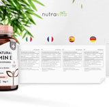 Natūralus vitaminas E 400i 90 WCAPS