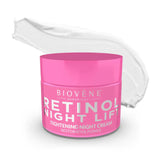 Retinol night firming cream with active ingredients for regeneration 50 ml