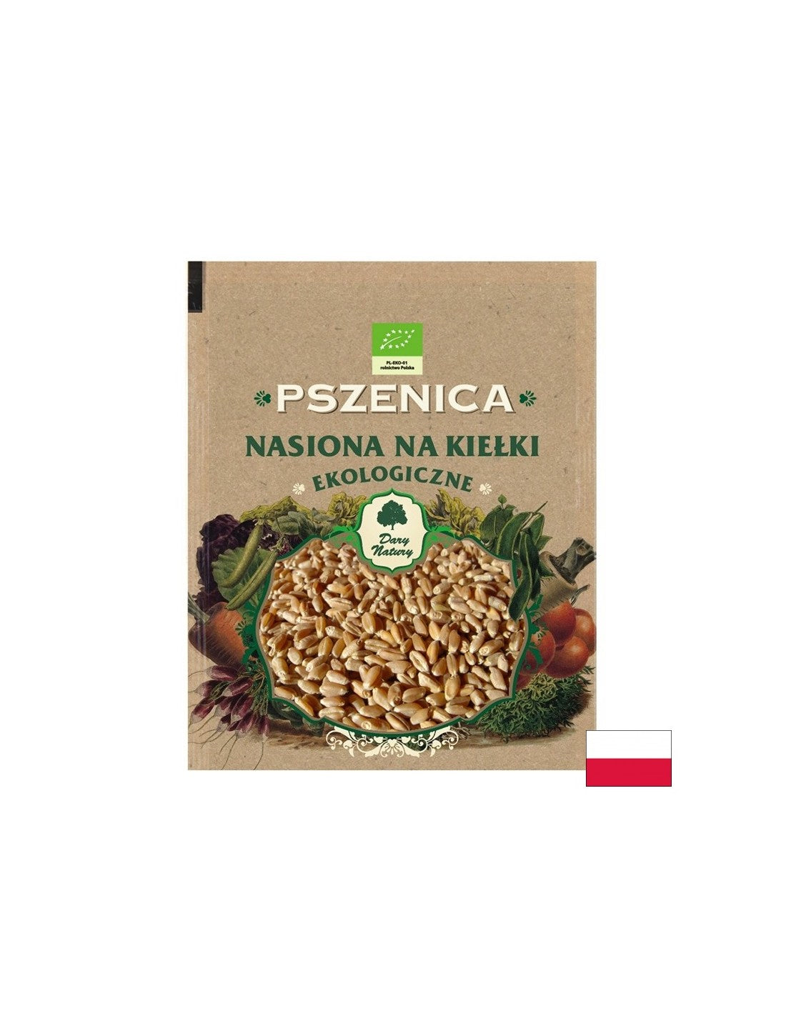 Pšenice (klíčící semena) BIO, 50 g <tc>Dary Natury</tc>