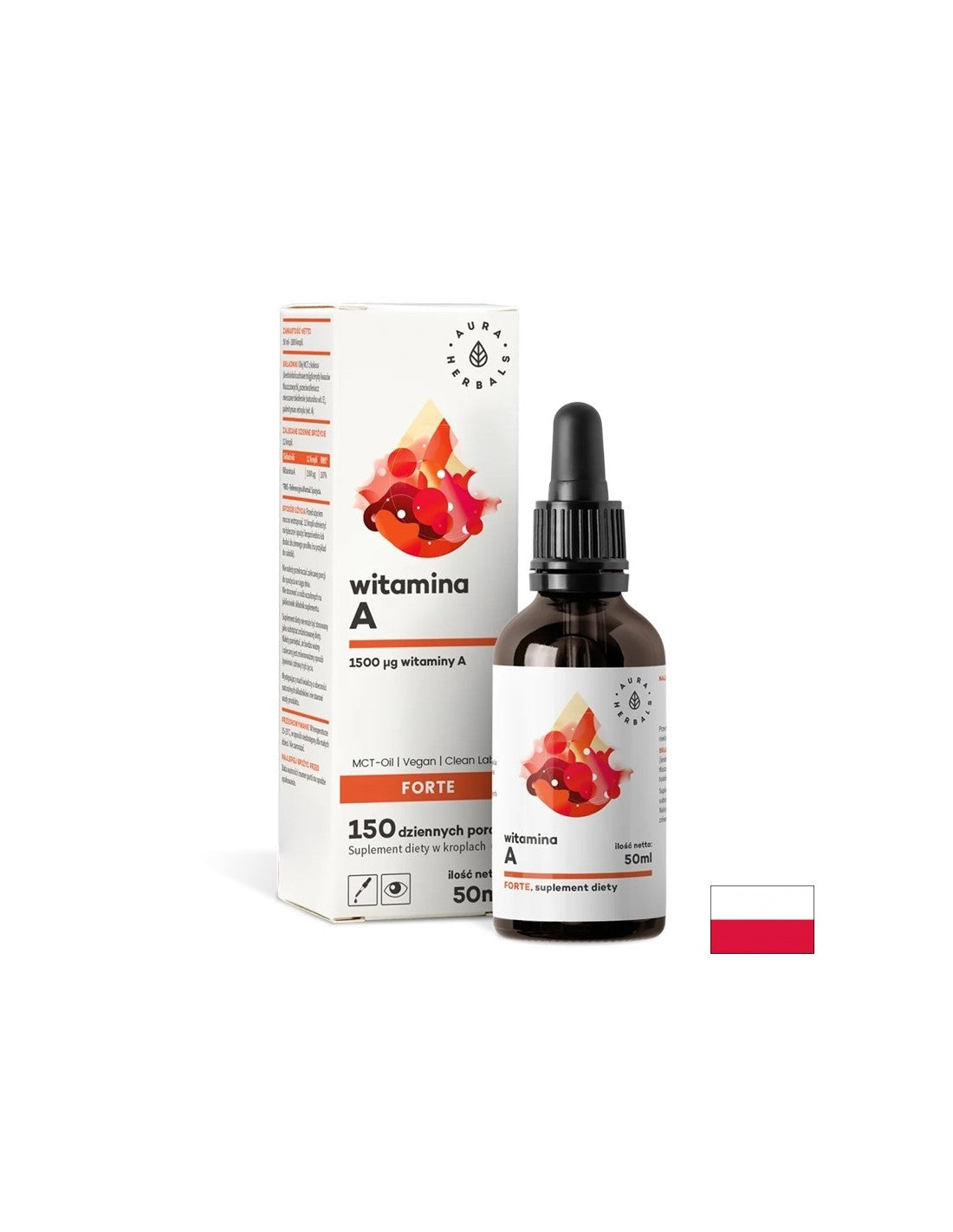 Vision and immunity - Vitamin A Forte, 50 ml, drops