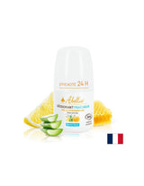 Roll-on Deodorant mat organesche Béi Hunneg, Zitroun an Aloe Vera, 50 ml
