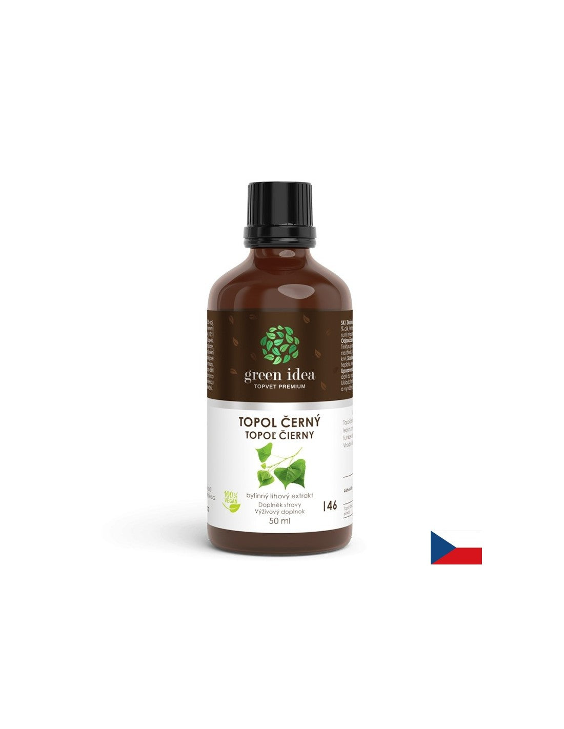 Riñones y tracto urinario - álamo negro, tintura de 50 ml