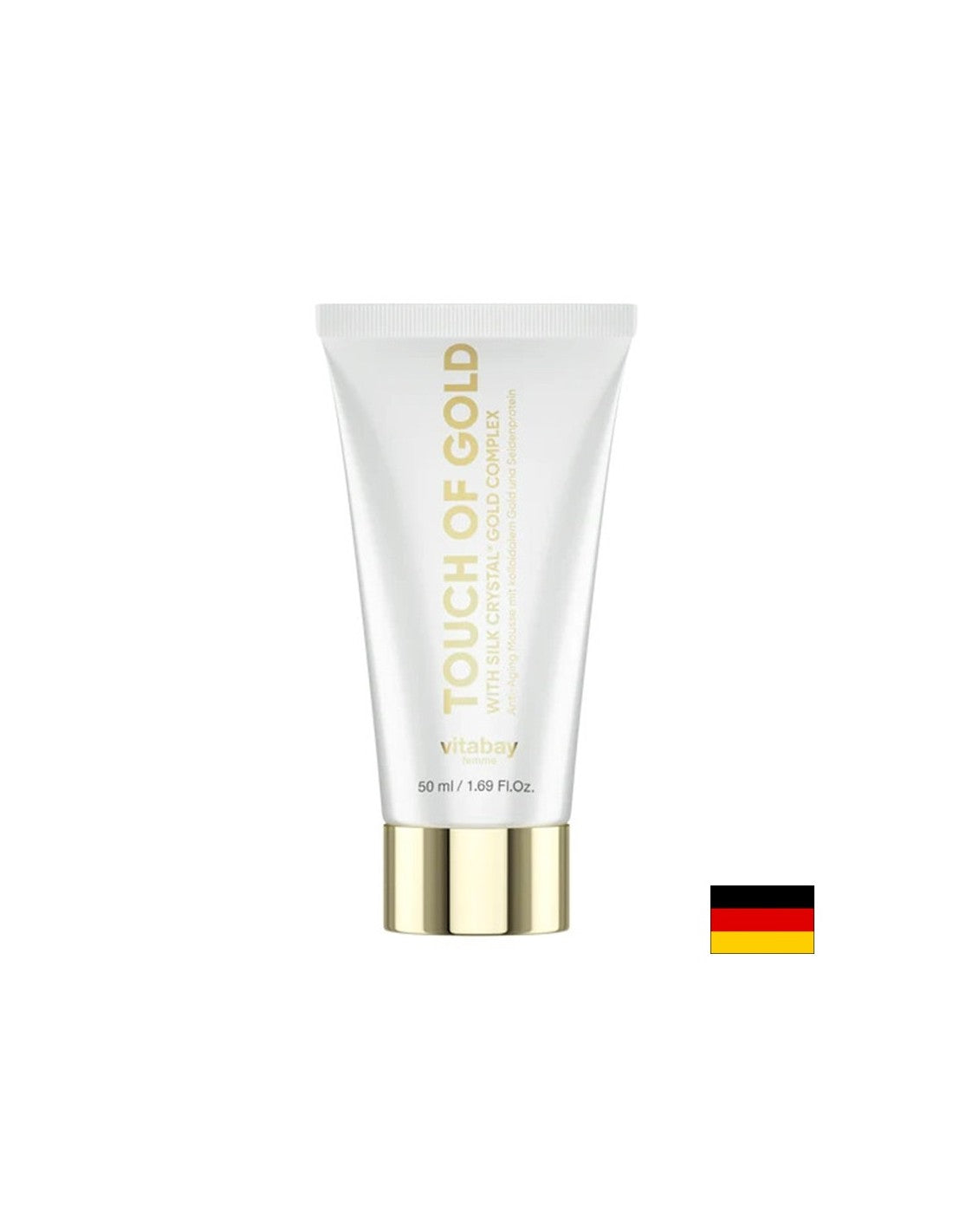 Anti-Aging Cream s koloidním zlatem a hedvábím, 50 ml
