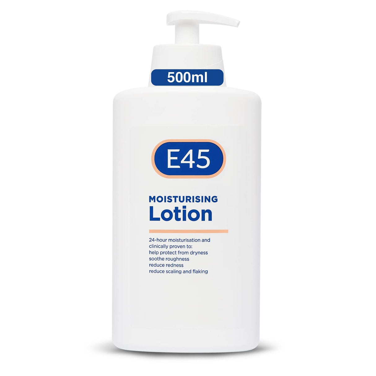 E45 Loción hidratante para piel seca y sensible - 500 ml