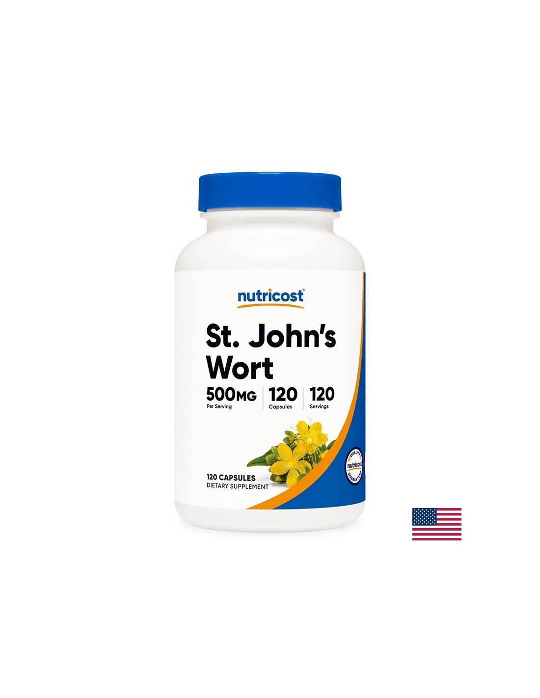 Stress and good mood - John's wort, 500 mg x 120 capsules