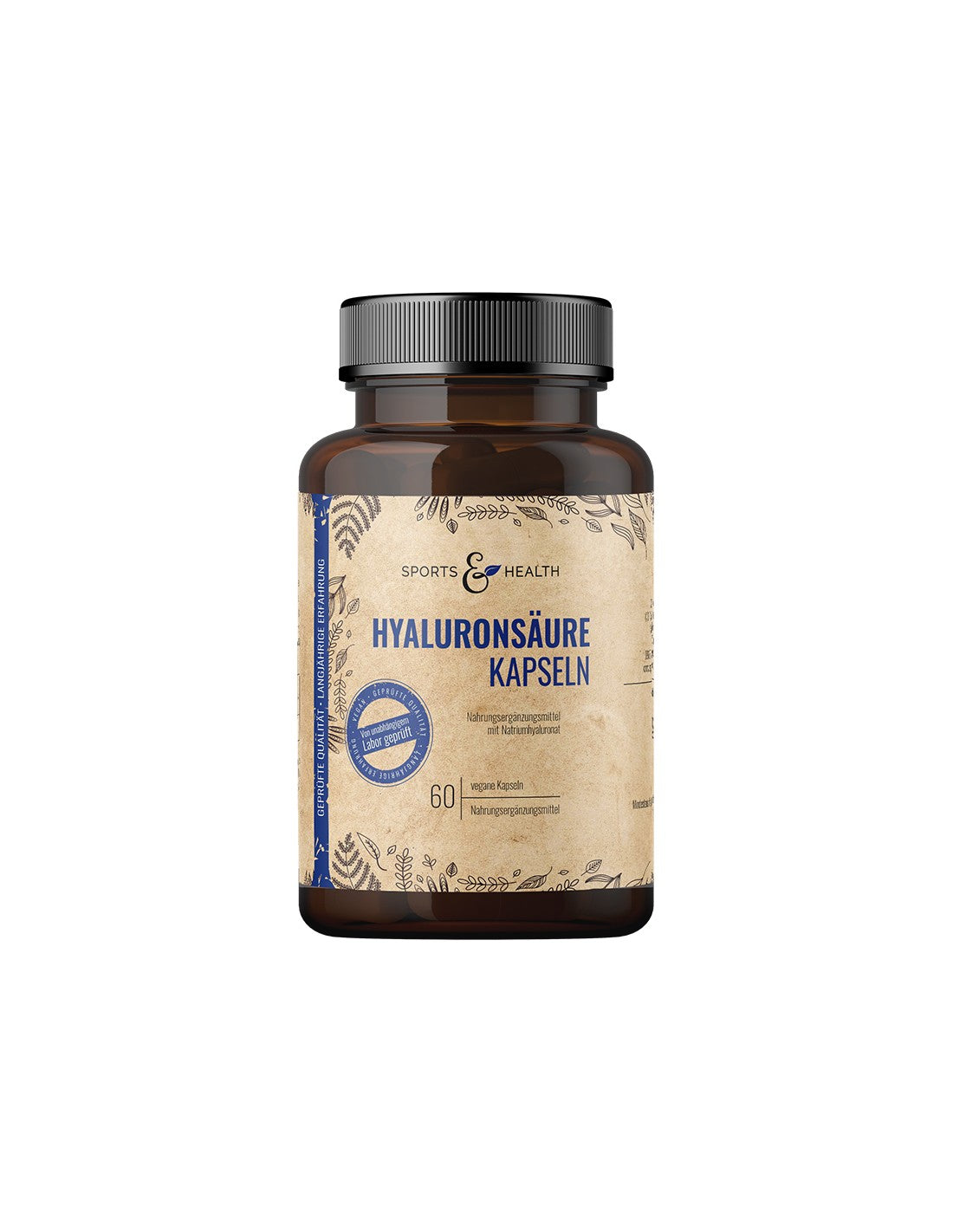 Włosy i skóra - Kwas hialuronowy 500 mg, 60 kapsułek <tc>Sports & Health Solutions</tc>