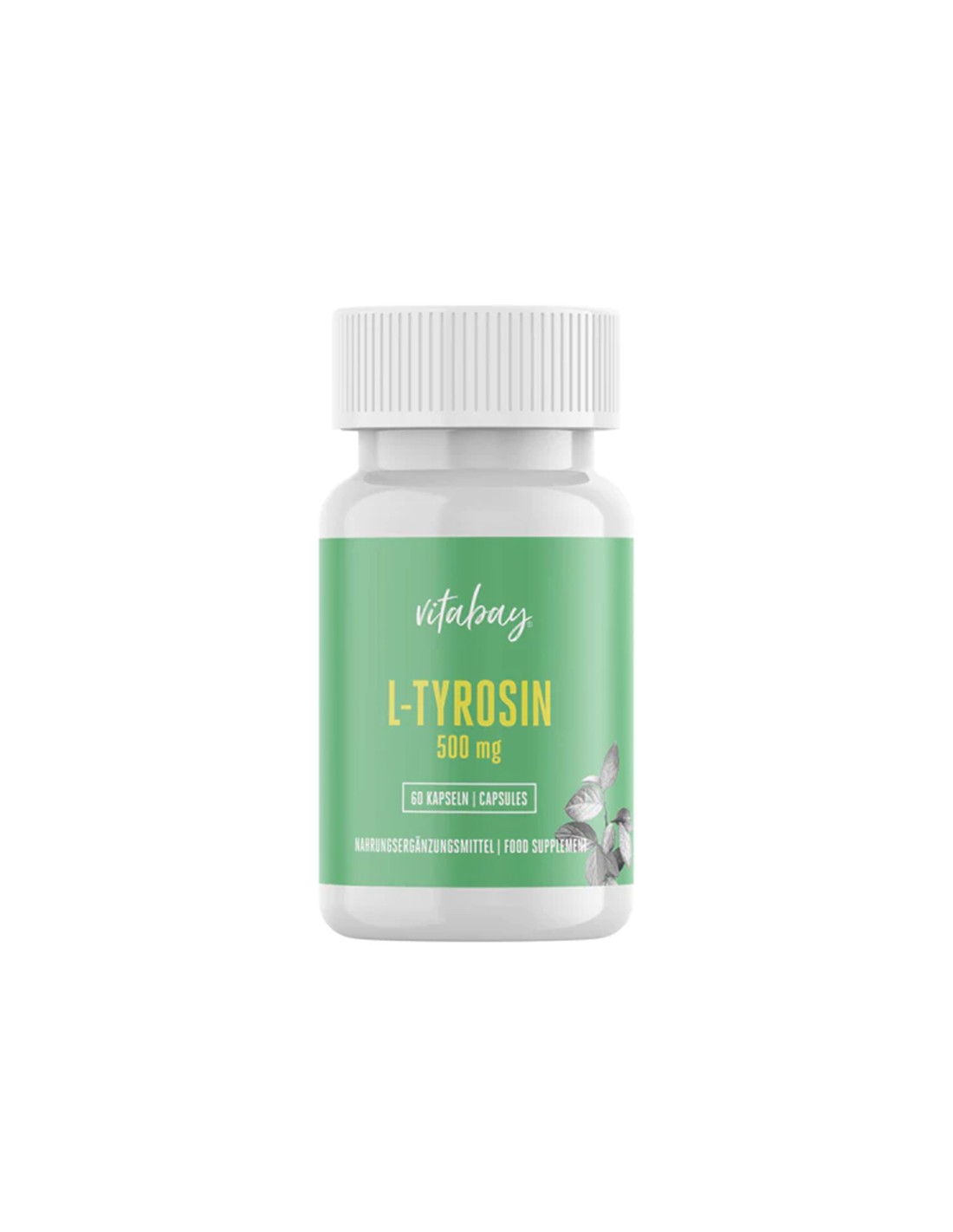 Nervų sistema - L -tipozinas 500 mg, 60 kapsulių