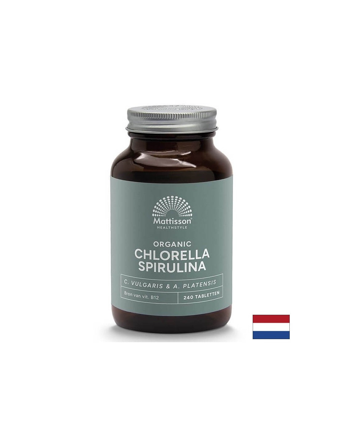 Superantioxidante para la inmunidad - Clorella y espirulina 500 mg x 240 comprimidos <tc>Mattisson Healthstyle</tc>