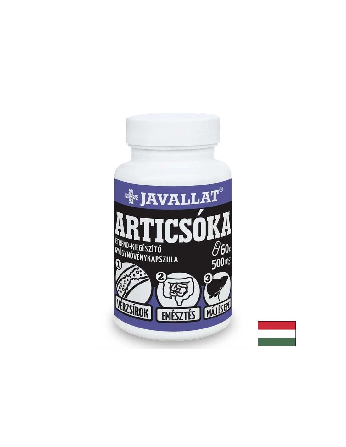 Bile and Liver - Artichoke, 500 mg x 60 capsules