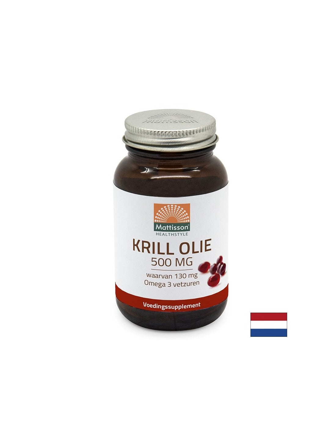 Sistema cardiovascular y nervioso - Aceite de krill, 500 mg x 60 cápsulas <tc>Mattisson Healthstyle</tc>