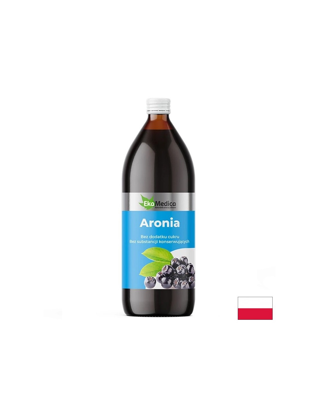 Aronia juice with camu-camu and natural vitamin C - For heart and liver health, 500 ml, 10 doses