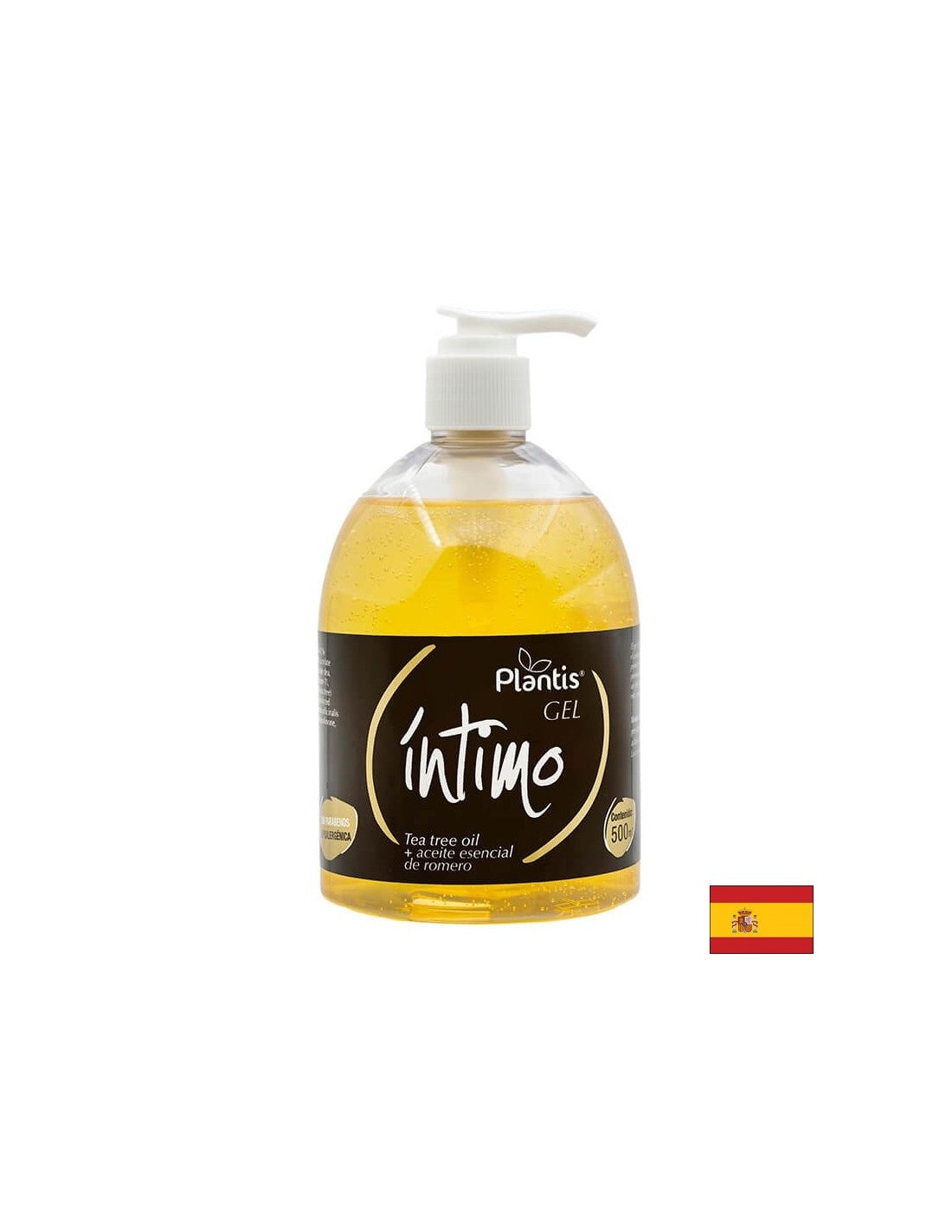 Intimate gel with tea tree oil and rosemary essential oil Plantis®, 500 ml