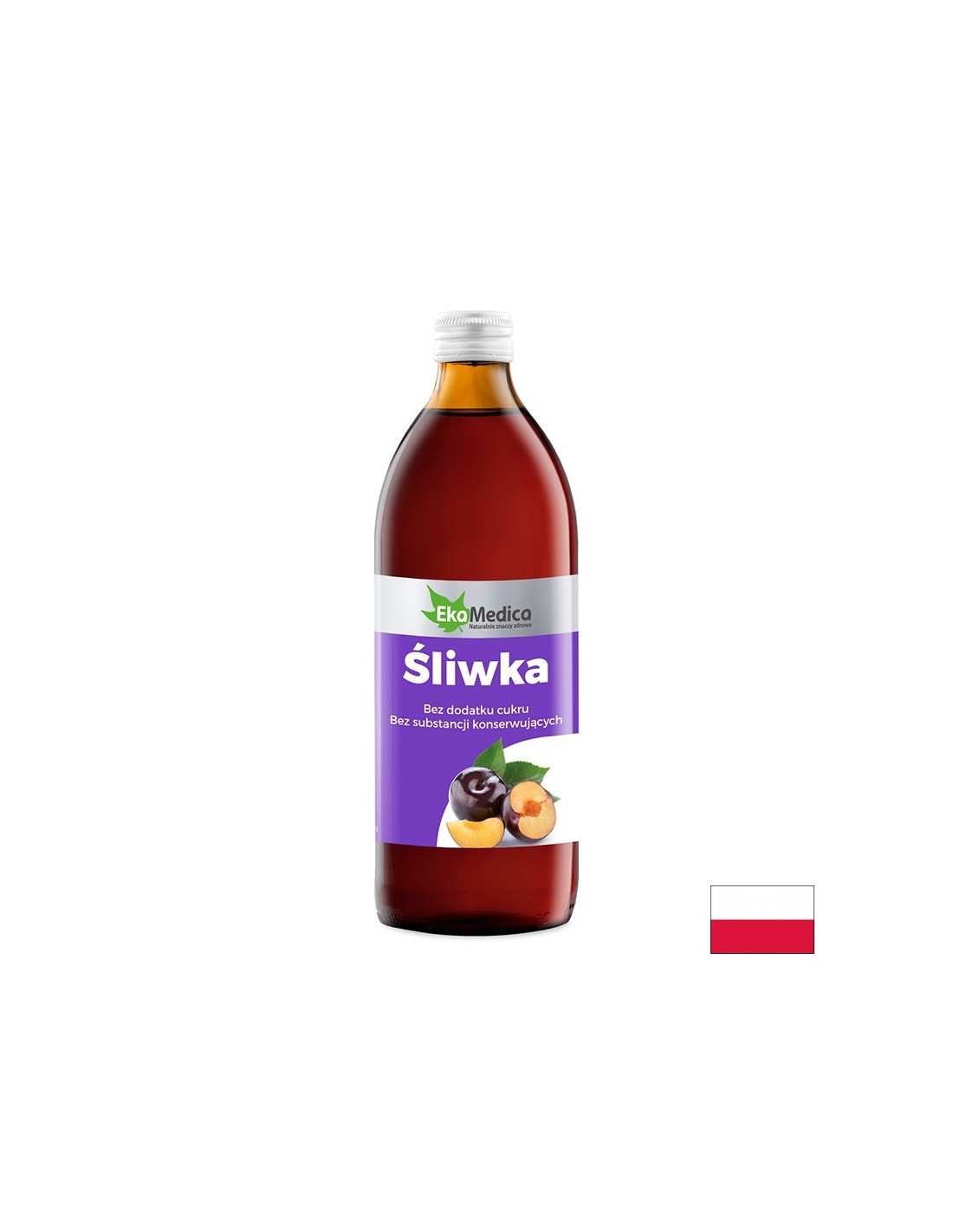 Imunitetas - slyvų sirupas, 500 ml Ekamedica