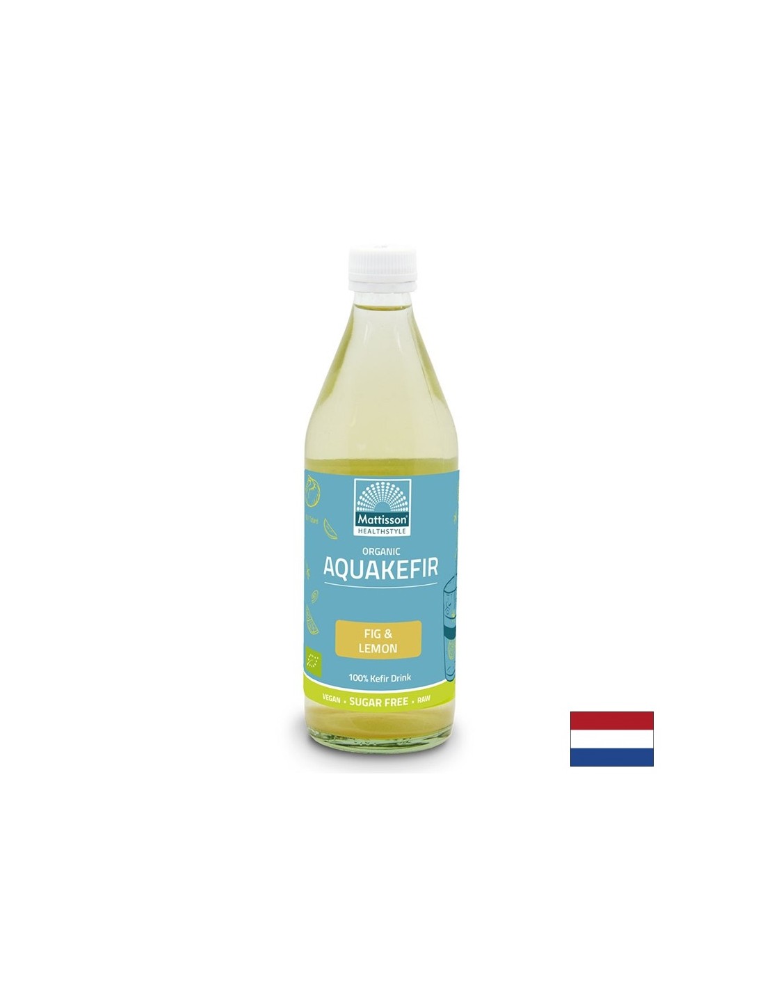 Aquakefir Fig and Lemon Bio, 500 ml Mattisson Healthstyle