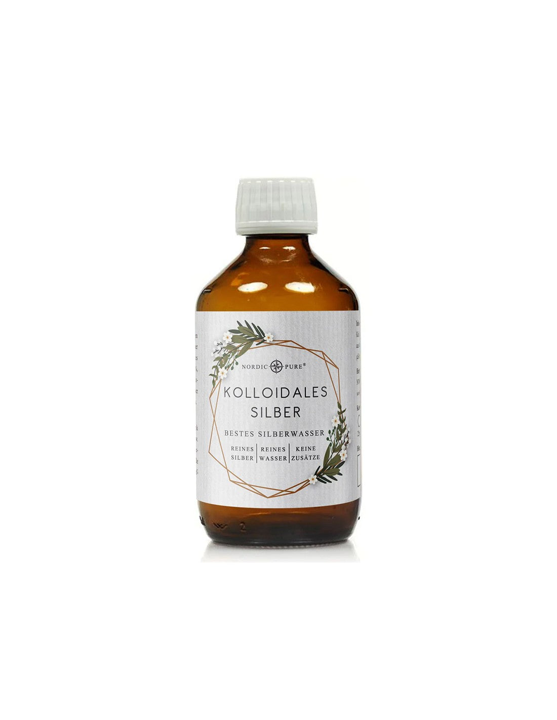 Antibacterial and anti-inflammatory properties - Colloidal silver 50PPM, 500 ml