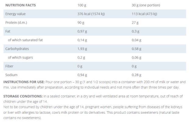 Premium WPI 90 - 0.700 KG