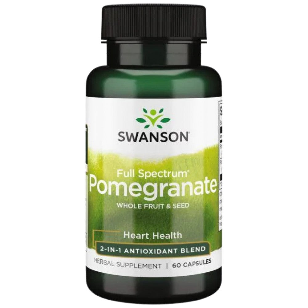 Full Spectrum Pomegranate Whole Fruit and Seed 60 capsules