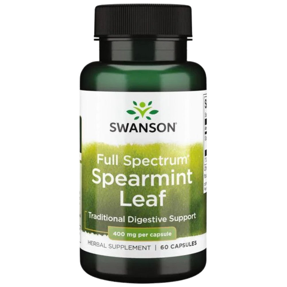 Full Spectrum Spearmint Leaf 400 mg 60 capsules