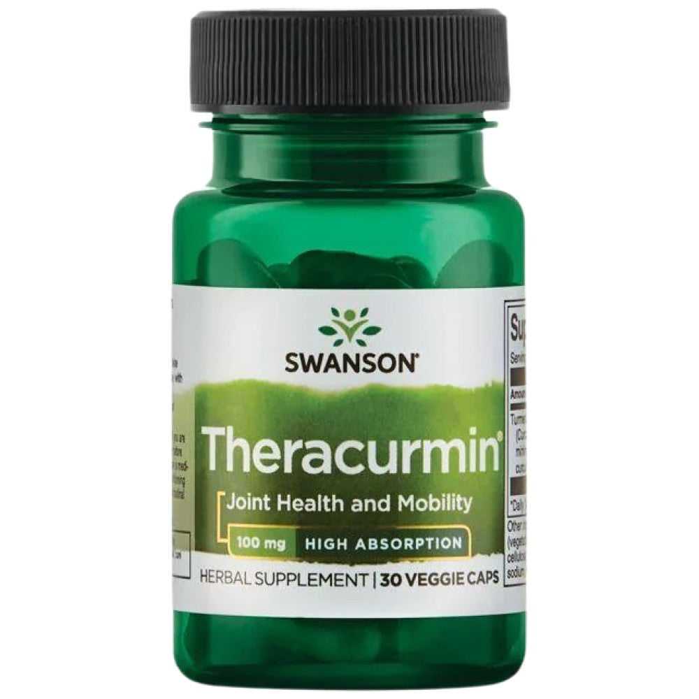 Theracurmin 100mg | High Absorption 30 capsules