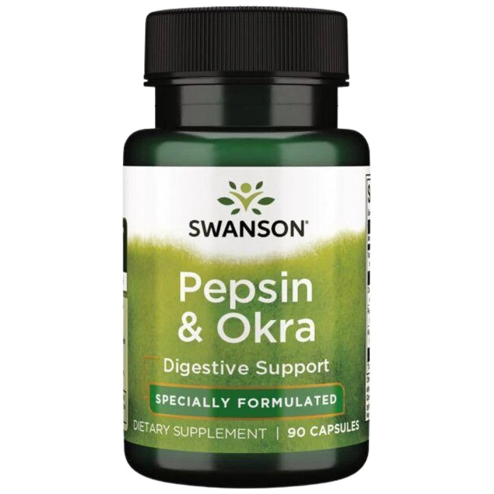 Pepsin and Okra - 90 capsules