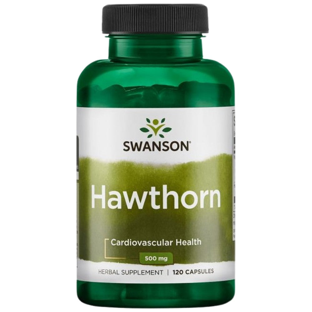 Extrato de Hawthorn 500 mg 120 cápsulas