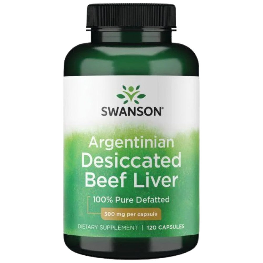 Argentinian Desiccated Beef Liver 500 mg 120 капсули