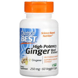 Best Ginger Root Extract 250 mg | High Potency - 60 capsules