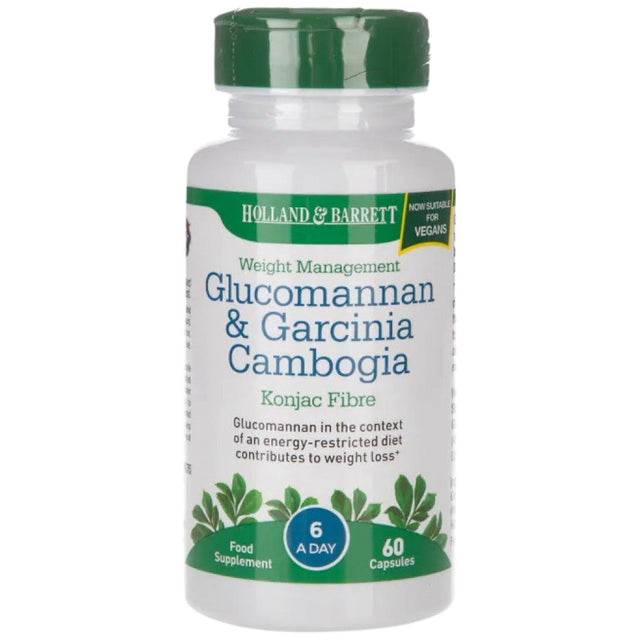 Glucomannan & Garcinia - 60 капсули - Feel You