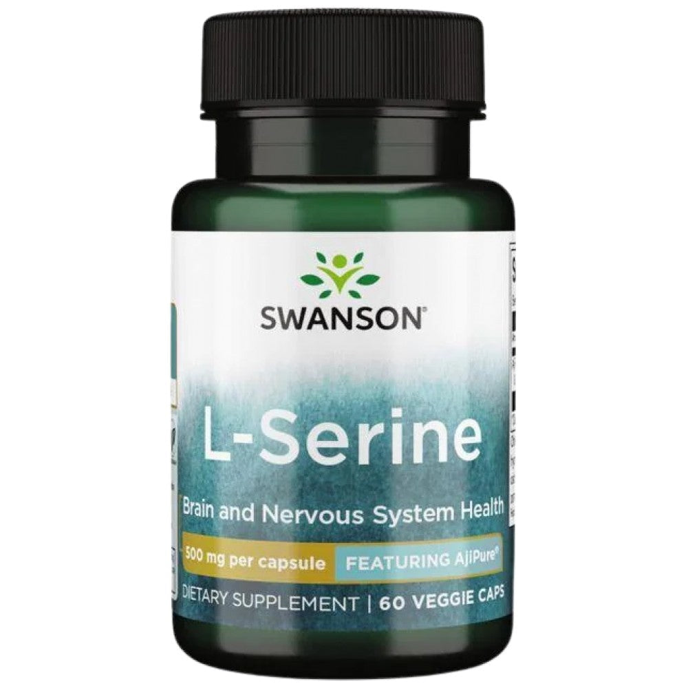 L-Serine 500 mg 60 капсули