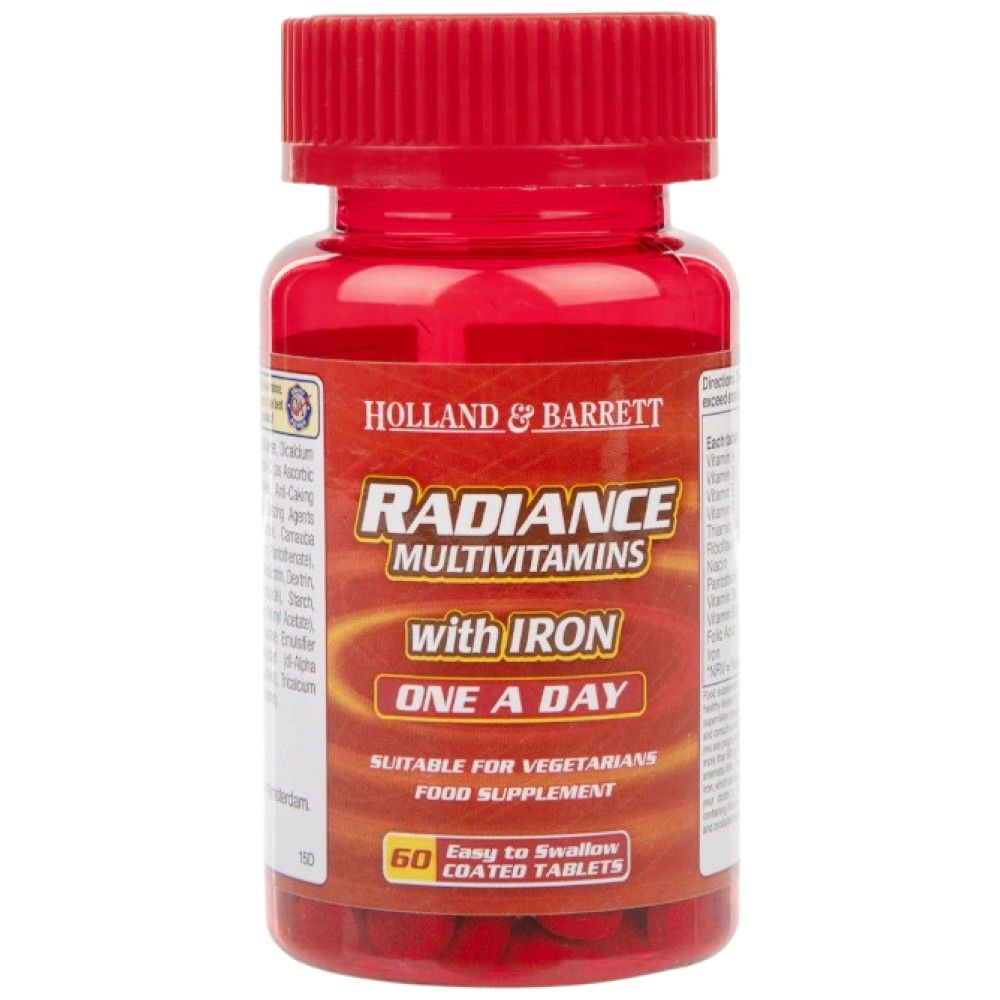 Radiance Multivitamins & Iron | Één per dag - 60 tabletten