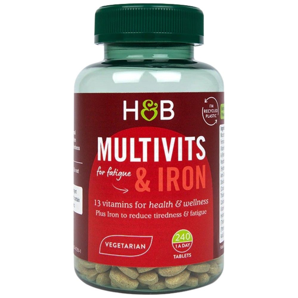 Multivits & Iron - 240 tablets