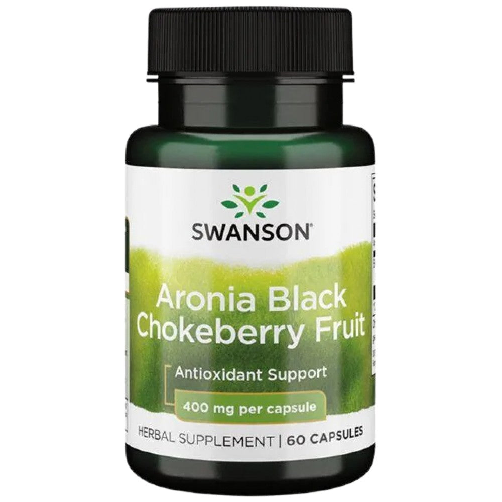 Aronia Black Chokeberry Fruit 400 mg 60 cápsulas