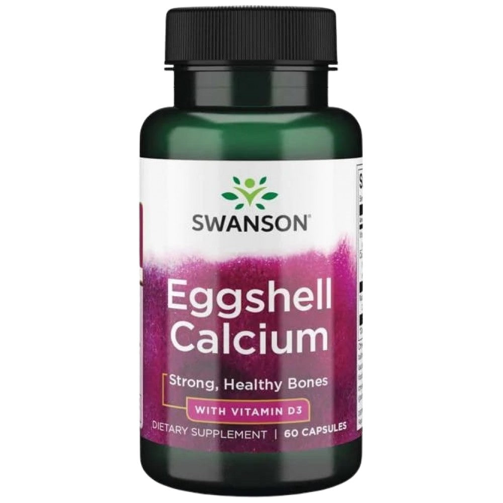 Eggshell Calcium with Vitamin D-3 60 капсули