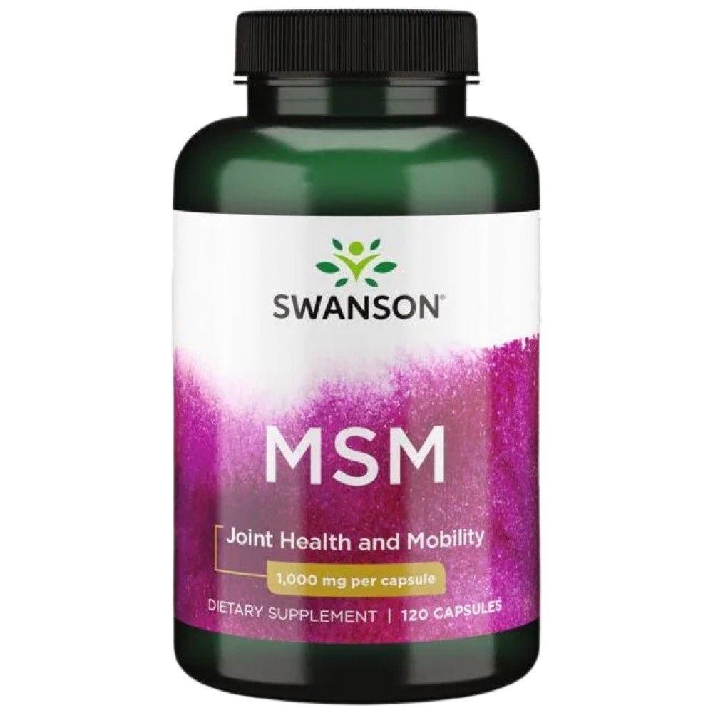 MSM 1000 mg - 120 capsules