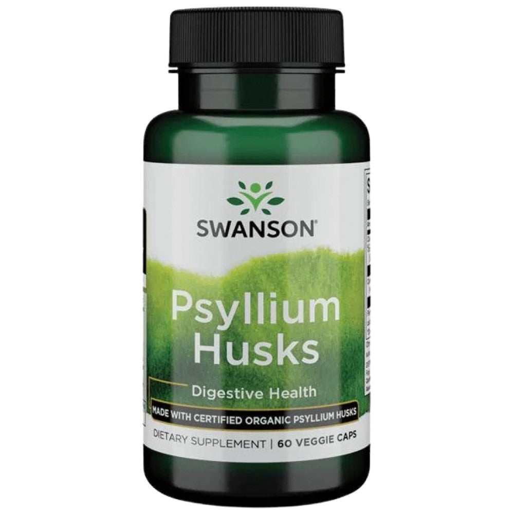 Psyllium Husks 625 mg 60 Kapselen