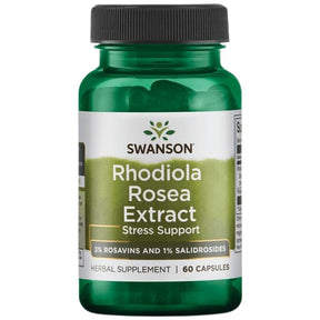 Rhodiola Rosea Extract | 3% Rosavins 60 capsules - Nutra Best Europe