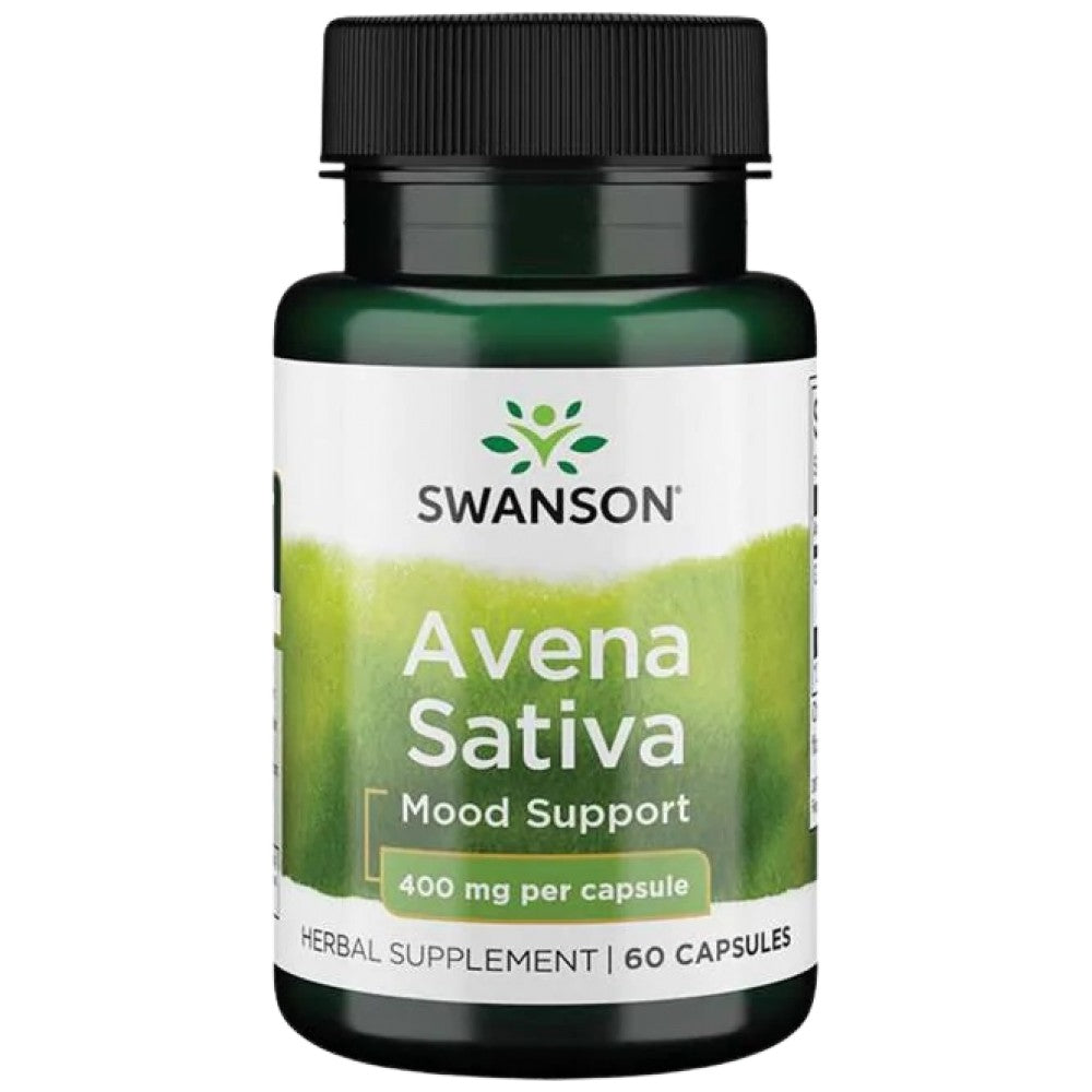 Avena sativa 400 mg 60 kapsulės