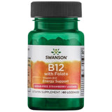 B12 1000 mcg com folato - 60 comprimidos sublinguais