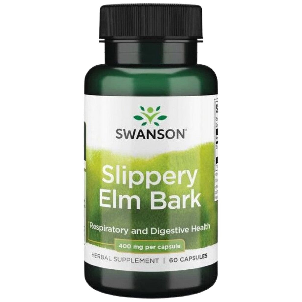 Slippery Elm Bark 400 mg 60 capsules