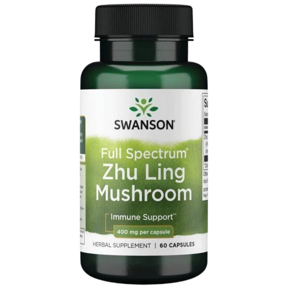 Full Spectrum Zhu Ling Mushroom 400 mg 60 капсули