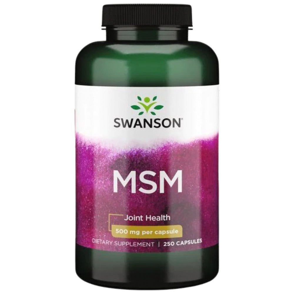 MSM 500 mg 250 capsules