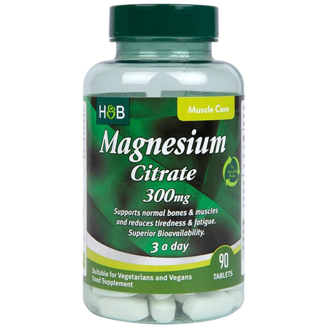 Magnesium Citrate 300 mg - 90 Таблетки - Feel You