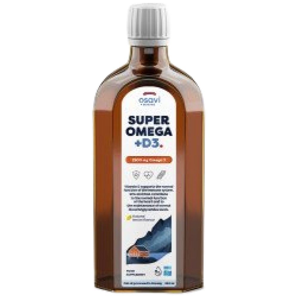 Super Omega Liquid + D3 2900 mg - 250 ml