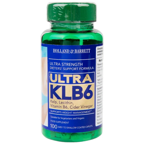 Ultra KLB6 | Kelp, Lecithin, B6 and Cider Vinegar - 100 капсули - Feel You