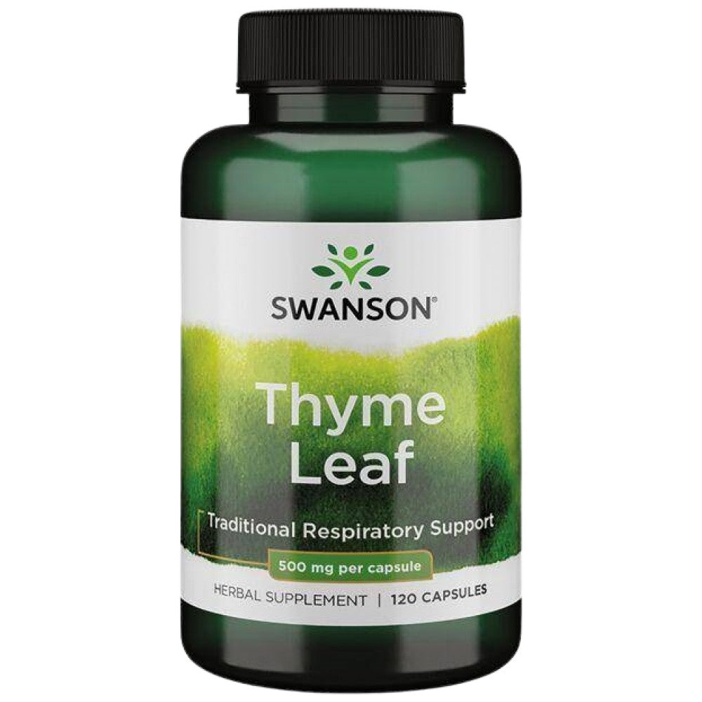 Thyme Leaf 500 mg 120 capsules