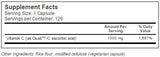 Bescht Vitamin C + Quali ™ C 1000 mg - 360 Kapselen