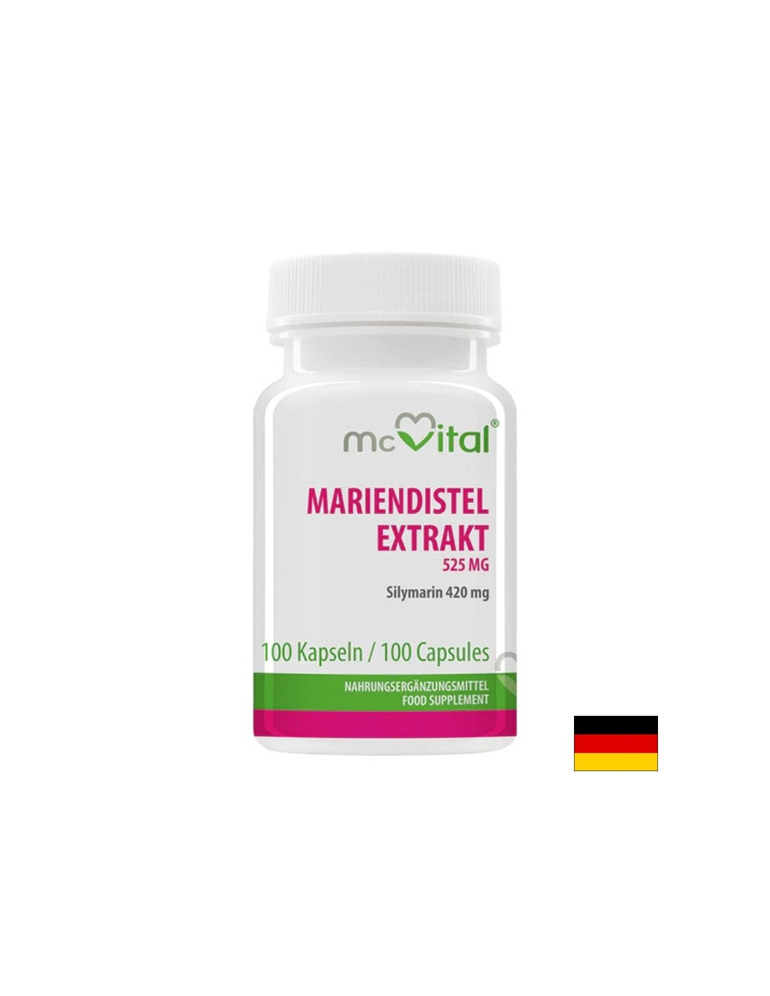 Liver care - Milk thistle extract, 525 mg x 100 capsules