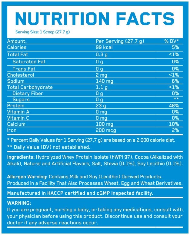 Isolar a proteína isolada - 2,27 kg