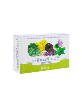 Hepur Eco Detox/ Herbal detox mix, 20 ampoules to drink Artesania - Nutra Best Europe
